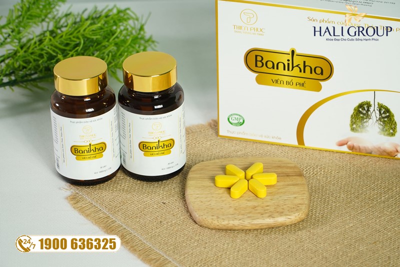 Đại Lý bán viên nang bổ phế Banikha Thiên Phúc chính hãng ở HCM