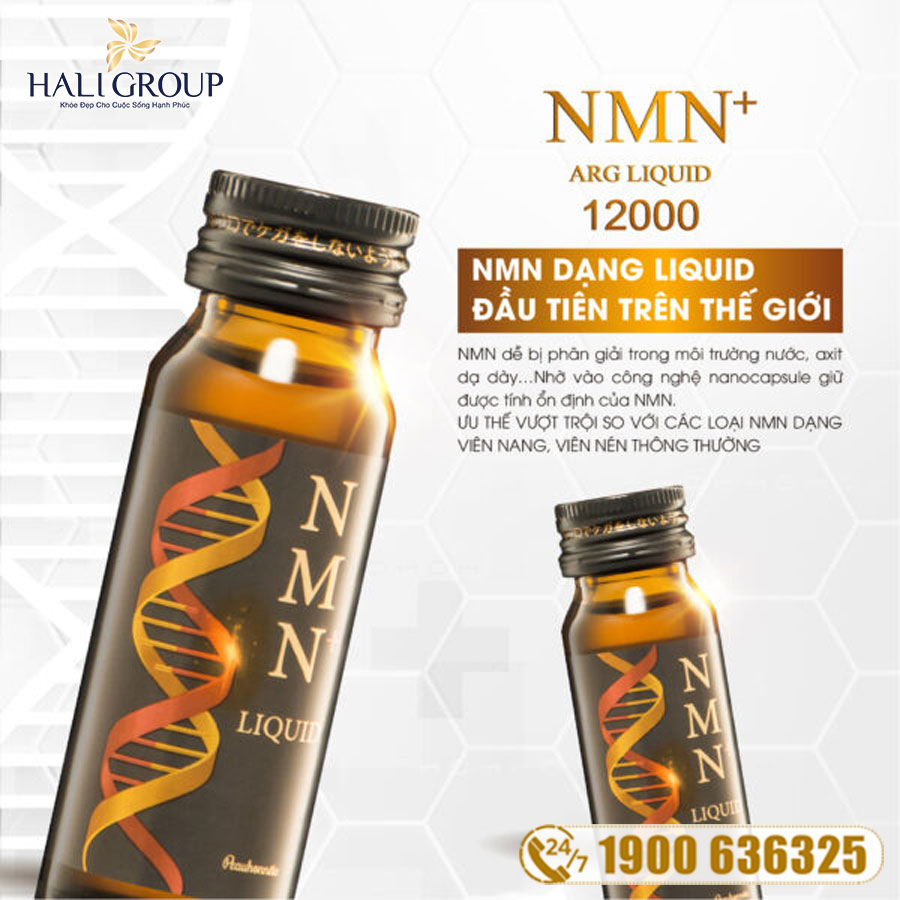 Tác dụng của Nước Uống Trường Thọ NMN 12000 Nhật Bản có gì đáng quan tâm?Nước Uống Trẻ Hóa Da NMN + Arg Liquid 12000 có thật sự tốt?NMN 12000 có tốt không?