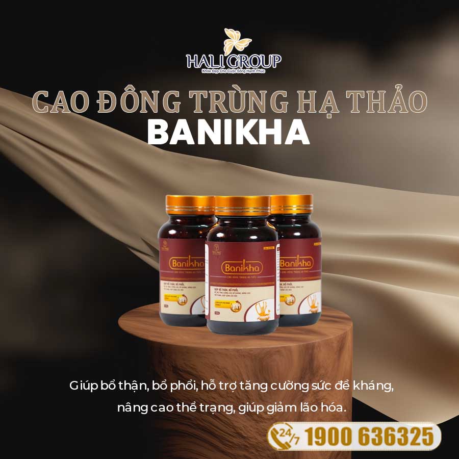 Banikha Cao ĐTHT chính hãng - thực phẩm tuyệt vời thanh lọc và bảo vệ sức khỏe